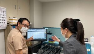日本の臨床検査室におけるAutocalについてのインタビュー 1 automated calibration at Asahikawa City Hospital; 自動キャリブレーション