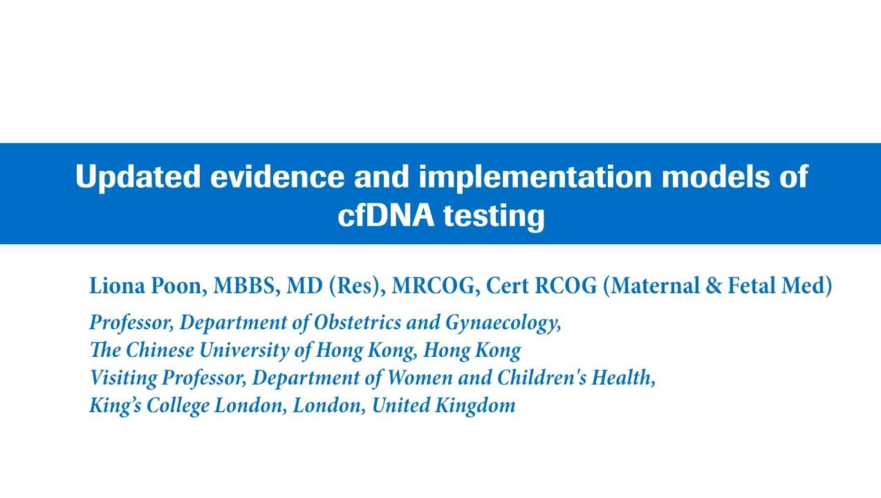 Updated evidence and implementation models of cfDNA testing