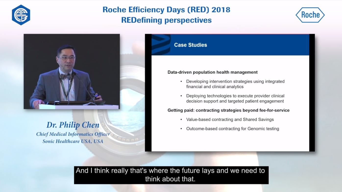 Integrating pathology data analytics and patient engagement in a value- and outcome-based care delivery with digital transformation