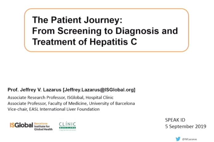 Hepatitis C: the patient journey from screening to diagnosis and treatment