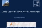 Clinical use of sFIt-1/PIGF ratio for preeclampsia