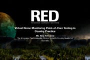 Virtual home monitoring for chronic disease management with point-of-care testing: how South Australia does it (RED 2021)