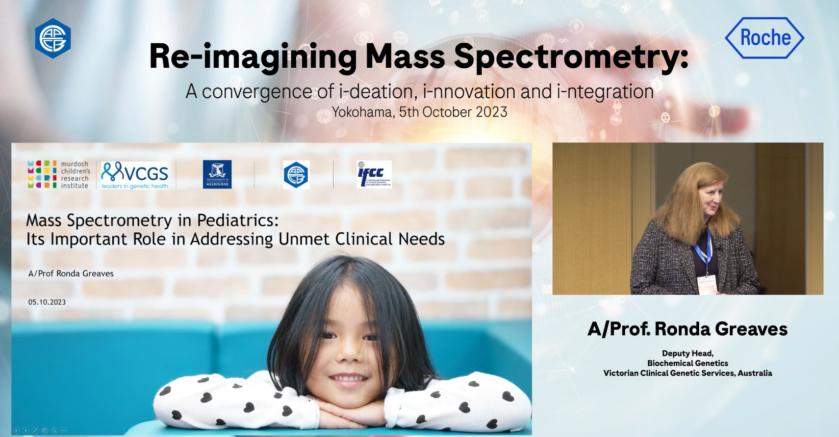 How clinical mass spectrometry addresses unmet needs in paediatrics: insights from A/Prof Ronda Greaves