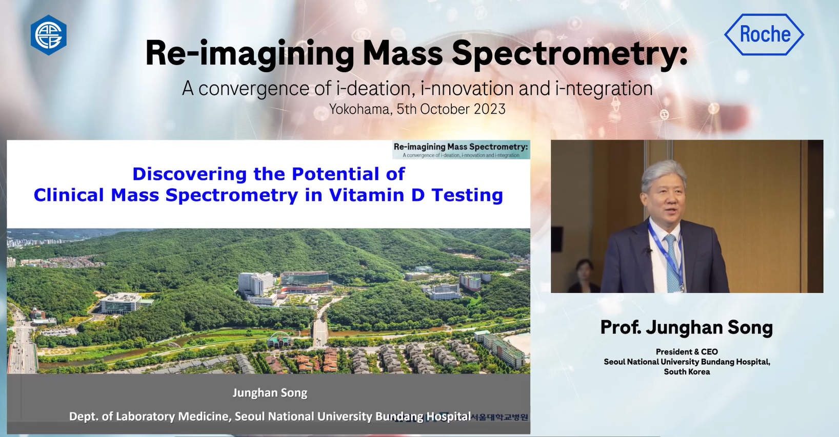 Prof Junghan Song on clinical mass spectrometry for vitamin D testing